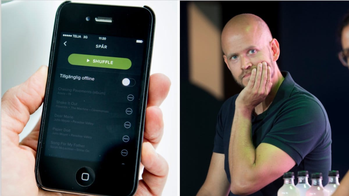 Daniel Ek och Spotify