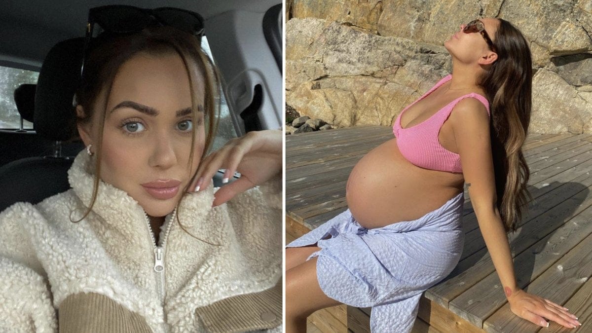 Influensern Nina Glimsell är nybliven mamma till sonen Phoenix