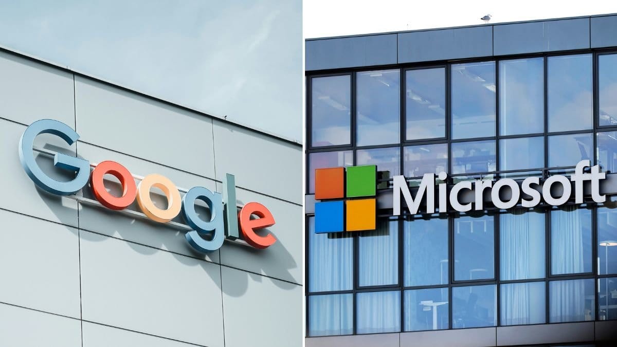 Google och Microsoft är i rättslig strid.