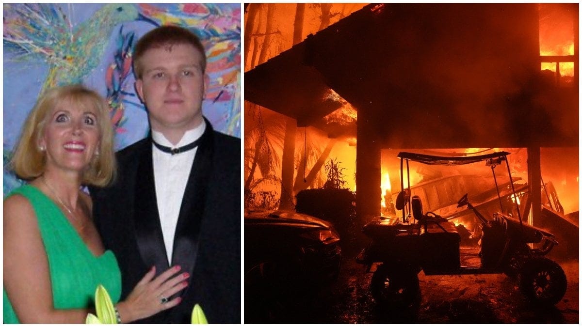 Rory Sykes omkom när bränderna i Los Angeles nådde familjens hus i Malibu. 