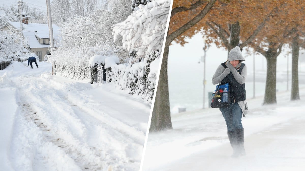 SMHI varnar för snö