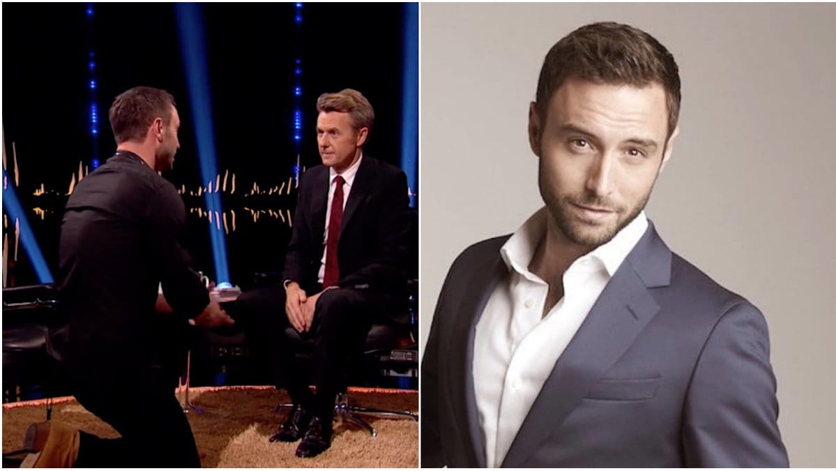 Måns Zelmerlöv och Skavlan pratar om frieri