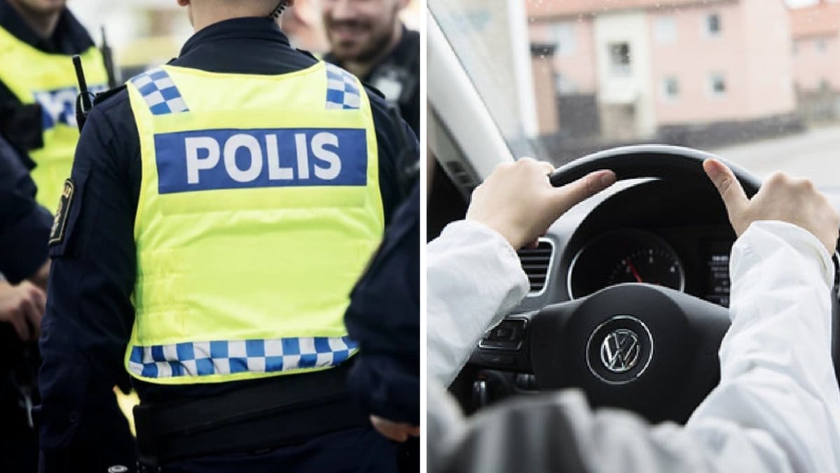 En körskoleelev tog bilen till körskola, nu misstänks personen för olovlig körning.