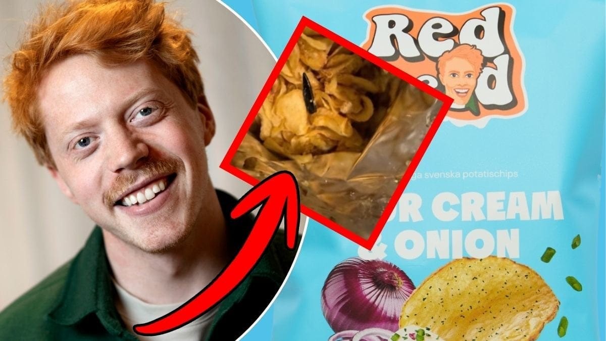 Bild på Mauri och Redhead-chips.