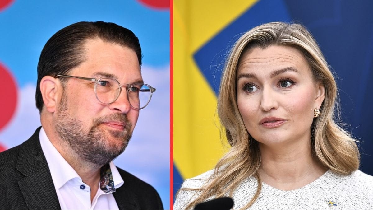 Jimmie Åkesson och Ebba Busch