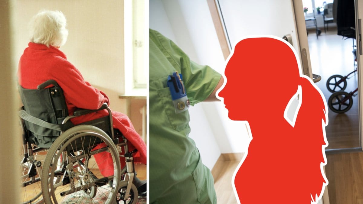 Ett kvinnligt vårdbiträde misshandlade en 80-årig demenssjuk kvinna.