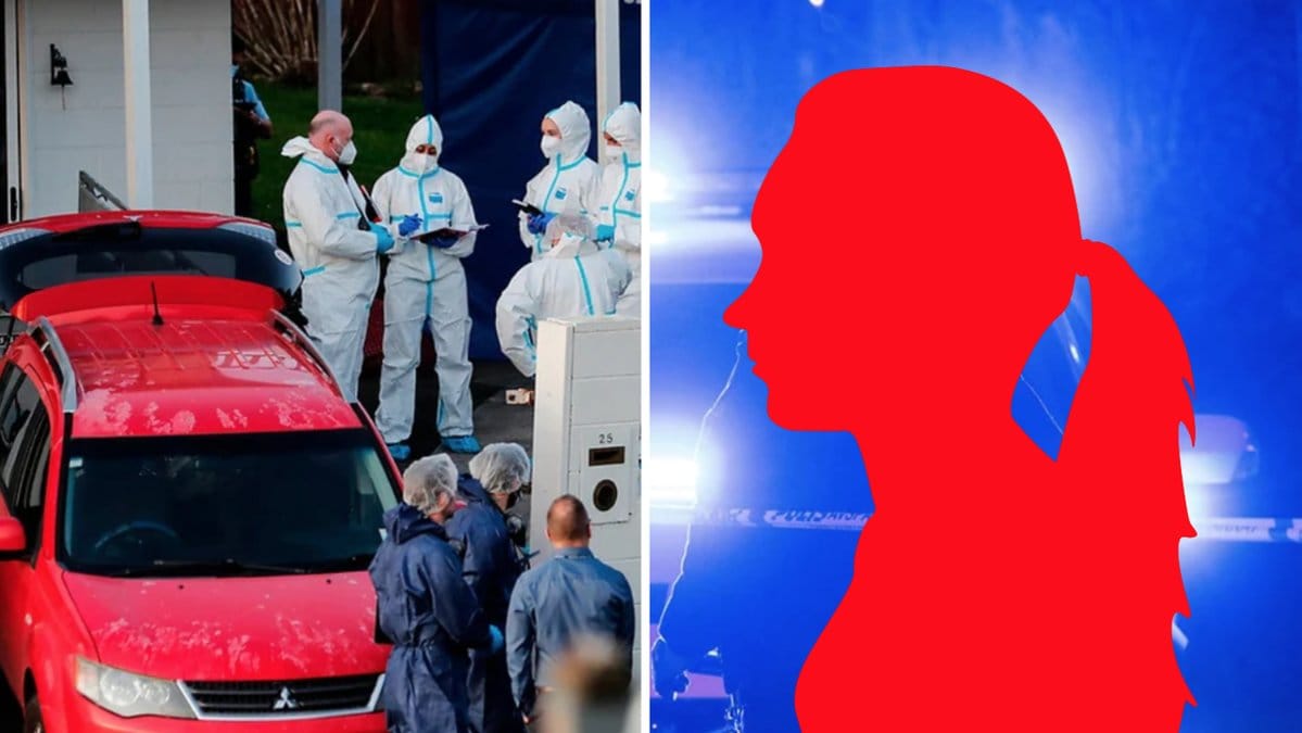 Polisen i Nya Zeeland på platsen där barnens kvarlevor hittades för två veckor sedan.