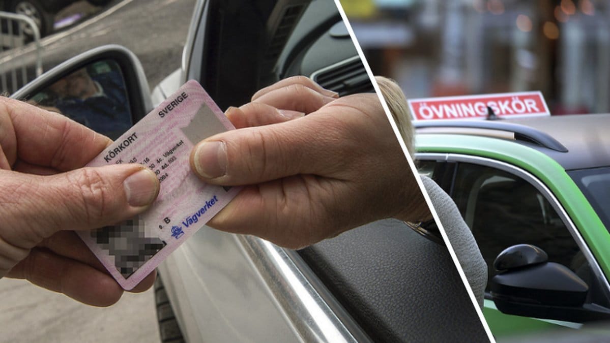 legitimation, övningskörning