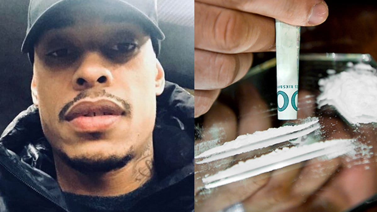Daniel Da Costa hade 39 gram kokain hemma.