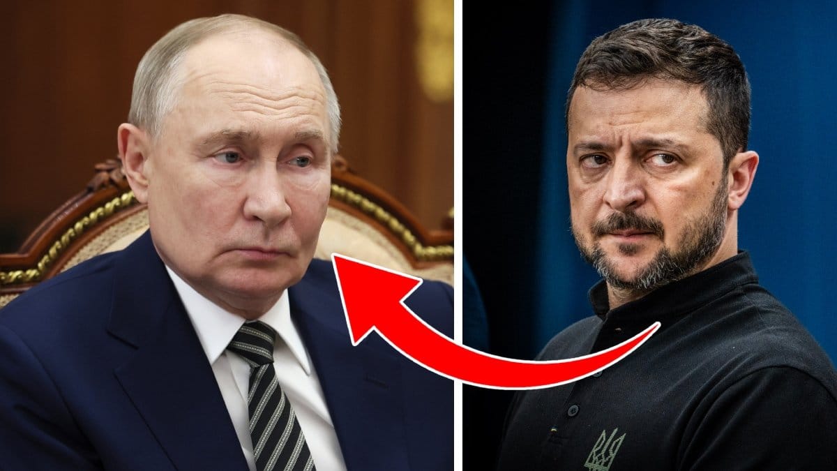 Ukrainas president Volodymyr Zelenskyj hävdar att den ryske presidenten Vladimir Putin snart kommer att dö