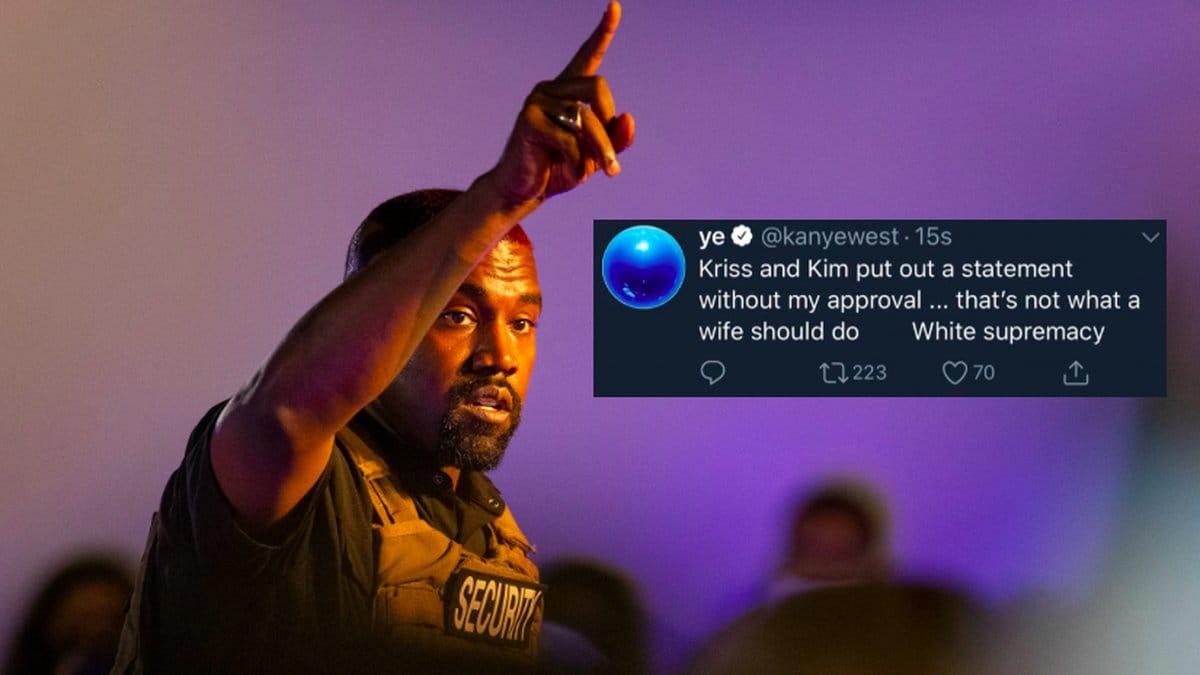 Kanye West är inne i en svår manisk episod.