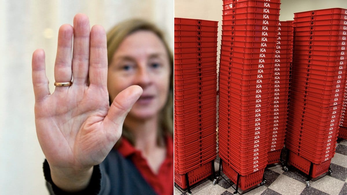 Ica vill ge fler tillträdesförbud till butikerna. 