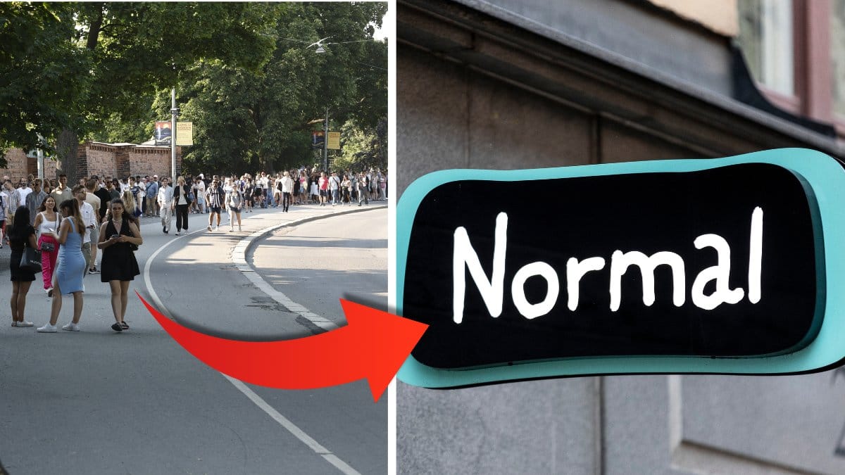 Kö och Normal butiken.