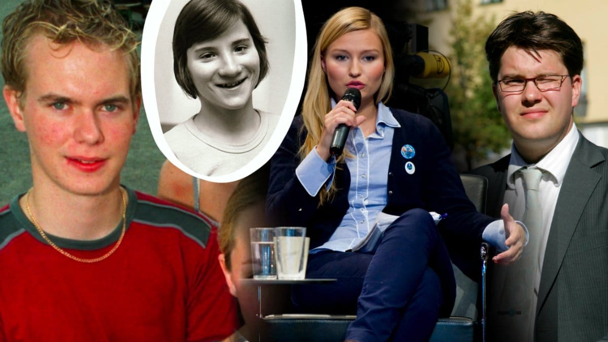 Fridolin, Löfven, Busch Thor och Åkesson. montage