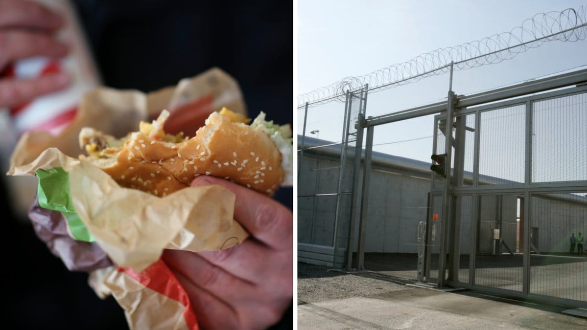 Mannen har skrivit en lista på saker han önskar få köpa och göra.