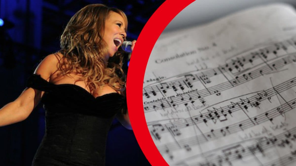Mariah Carey och notblad