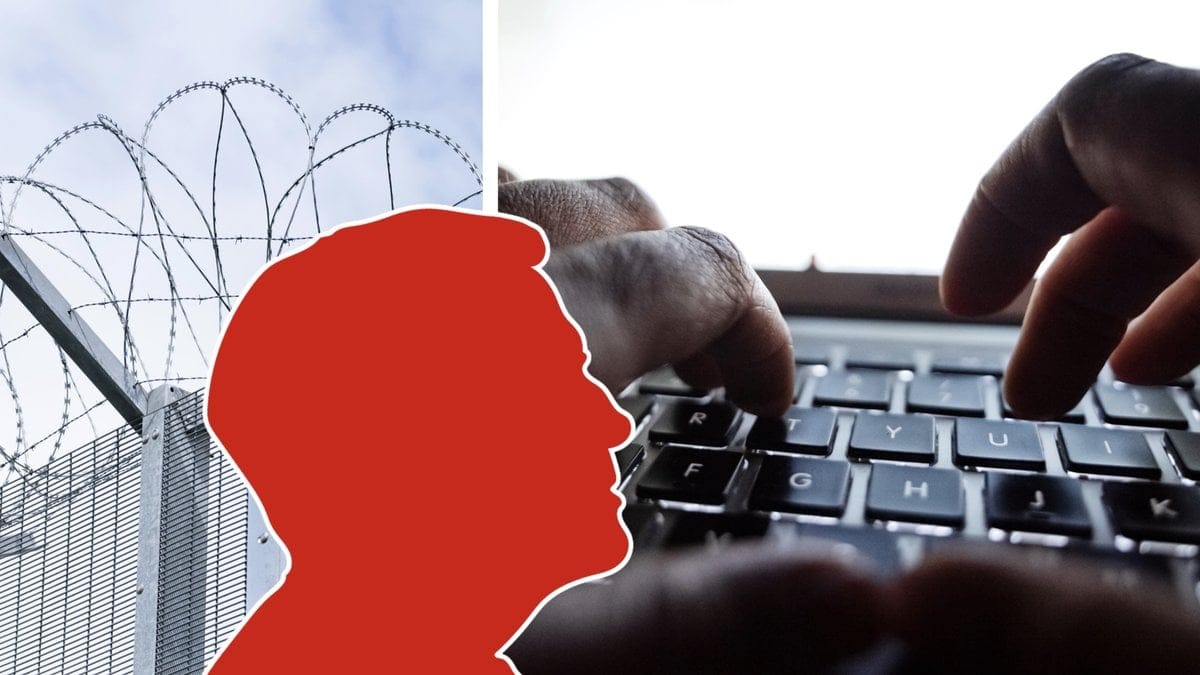 Mannen döms till tre och ett halvt års fängelse.