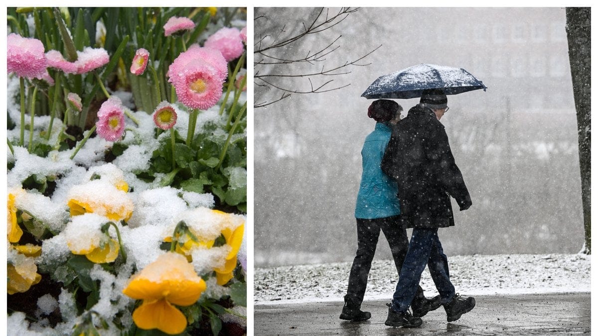 En kallfront drar in över Sverige i veckan.