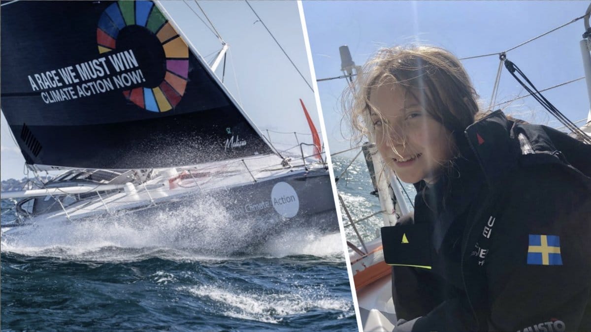 Så har Greta Thunberg det på sin resa över Atlanten