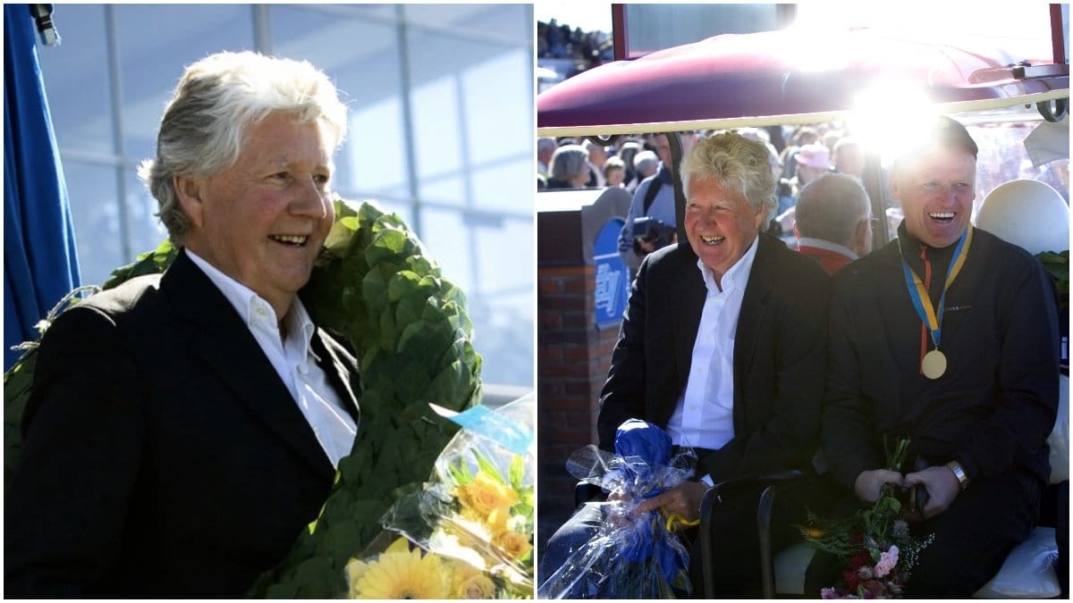 Basketprofilen Egon Håkansson blev 84 år. Här på en bild från 2007. 