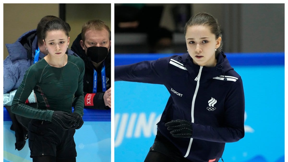 Kamila Valieva menar att hon råkat få i sig sin farfars hjärtmedicin.