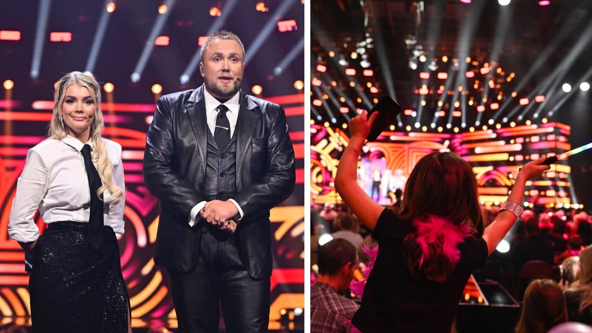 Meira Omar försvann plötsligt ur bild under lördagens deltävling 1 i Melodifestivalen i Luleå.