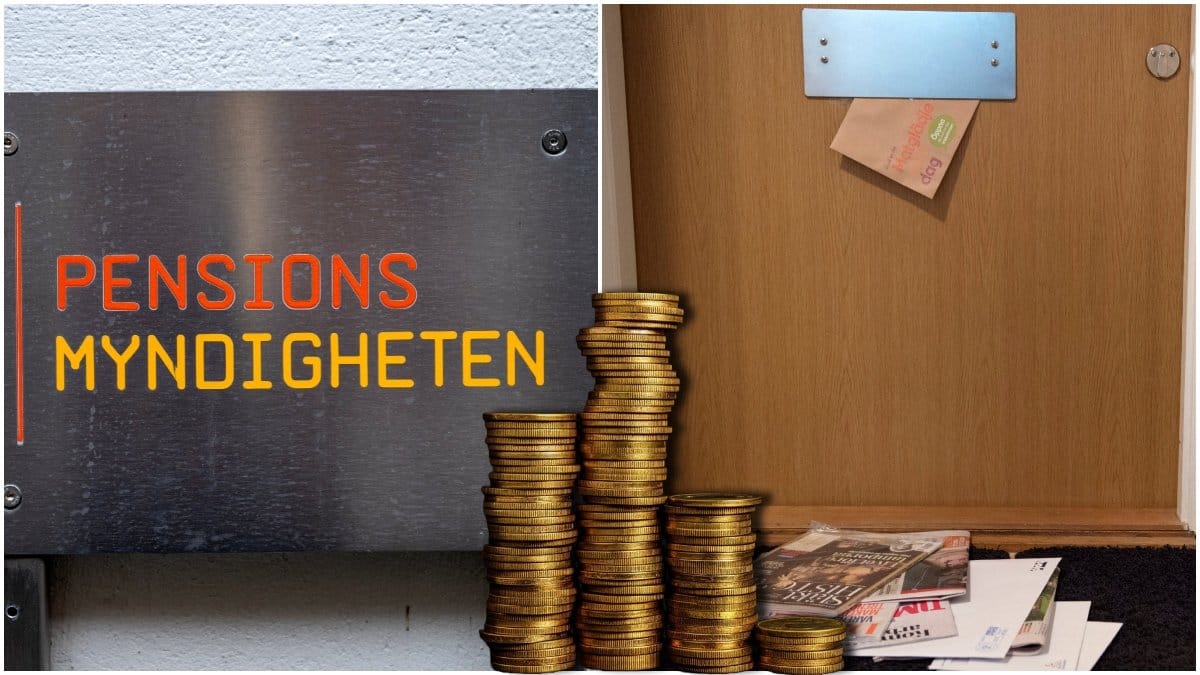 Pensionsmyndigheten skickar miljontals brev.