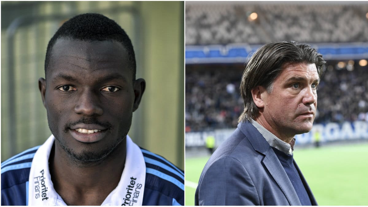 Omar Colley och Bosse Andersson