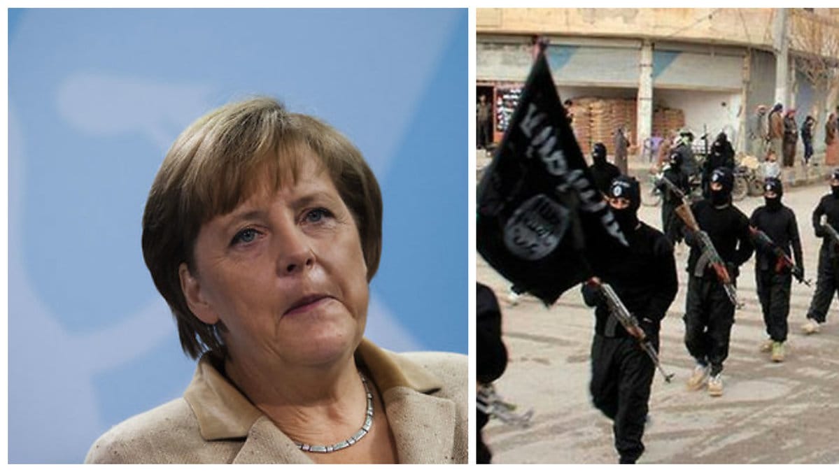 Angela Markel Islamiska staten