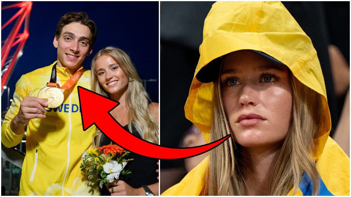 Mondo Duplantis och Desiré Inglander.