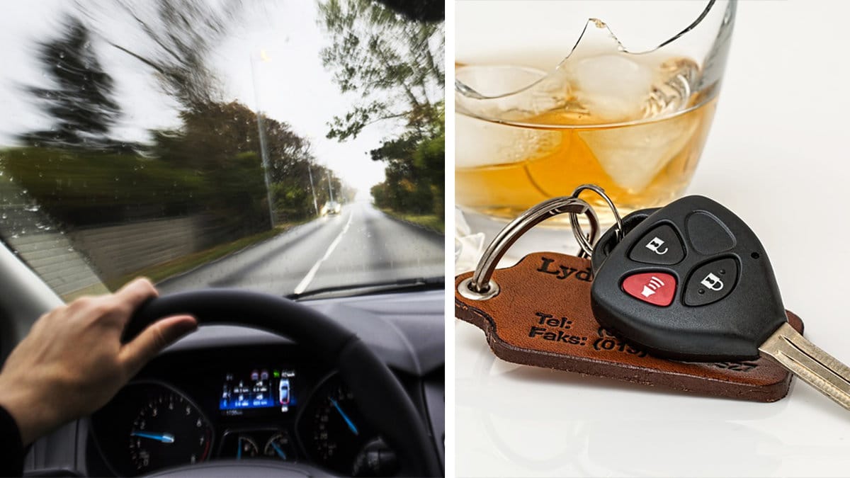 Man åkte fast för rattfylleri