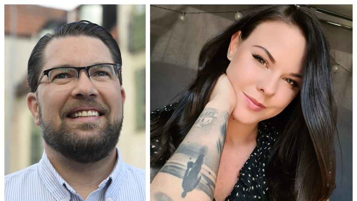 Jimmie Åkesson har hittat kärleken igen i Matilda Kärnerup.