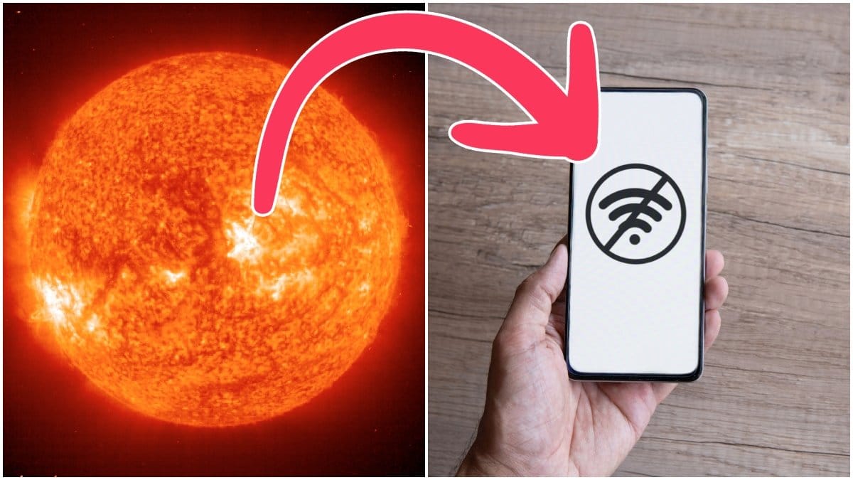 Internet kan komma att sluta fungera. Anledningen är en gigantisk solstorm som brutit ut.