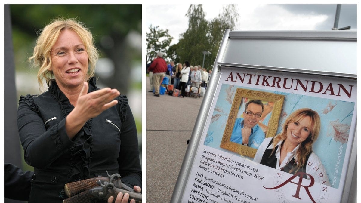 Flera minnesvärda föremål har synts i SVT:s Antikrundan genom åren.