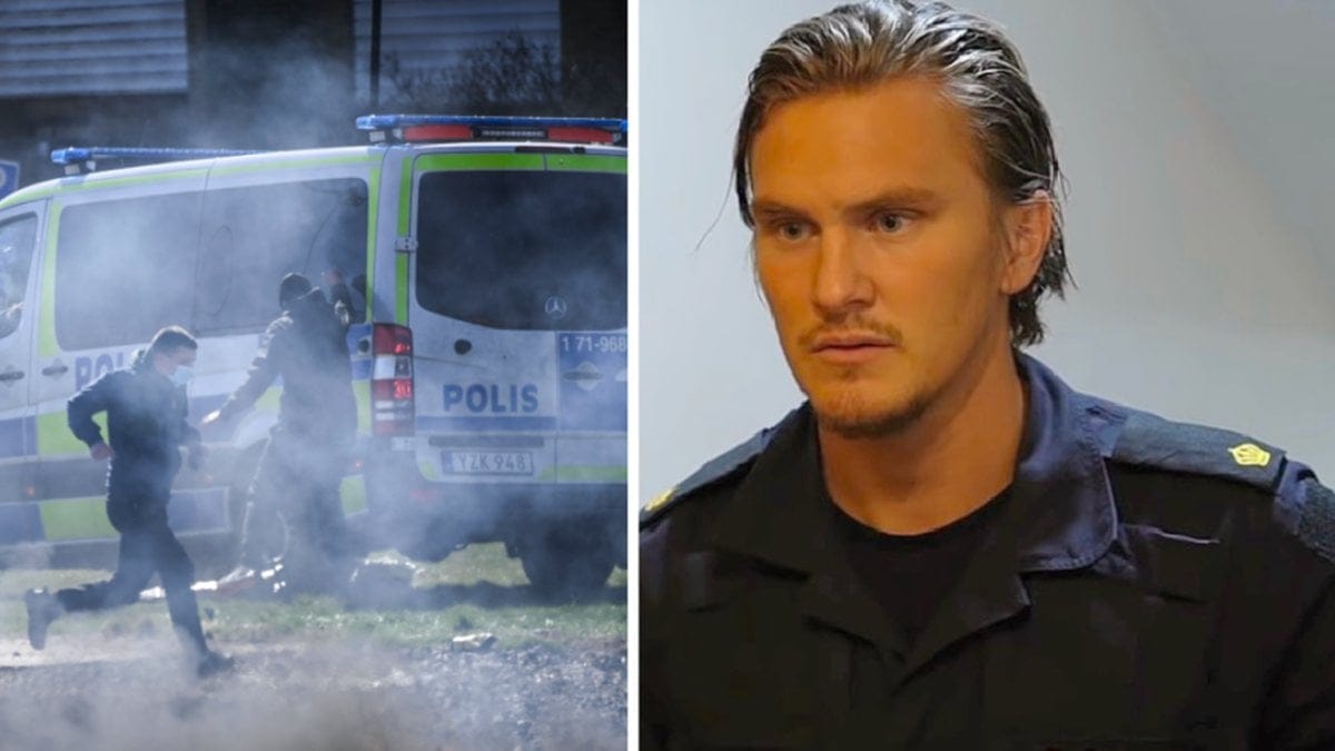 Polisen Filip Pelas: Att folk ger sig på oss är fruktansvärt