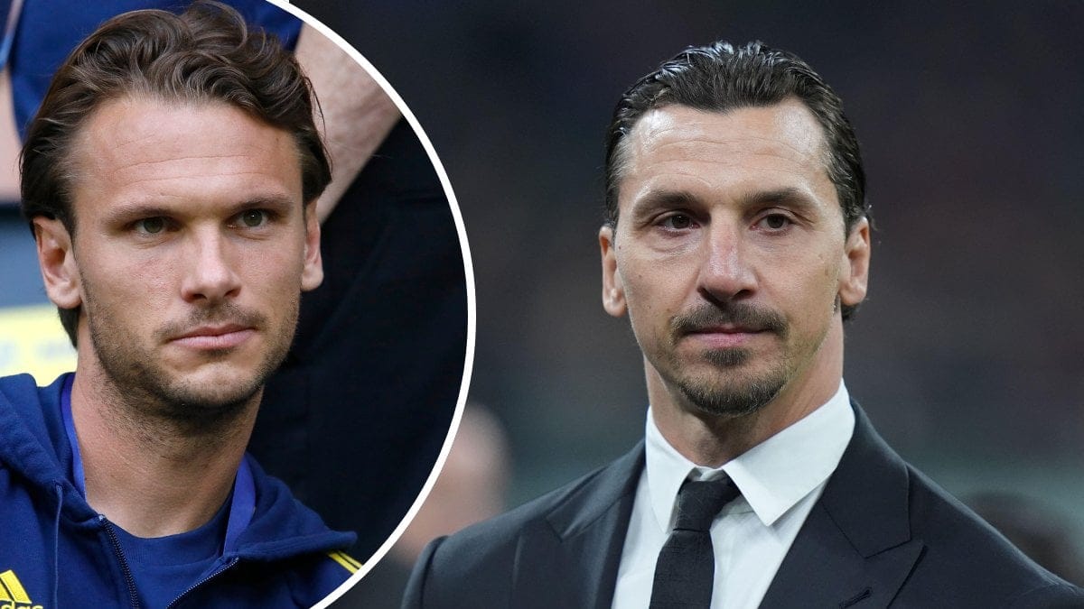Albin Ekdal och Zlatan Ibrahimovic