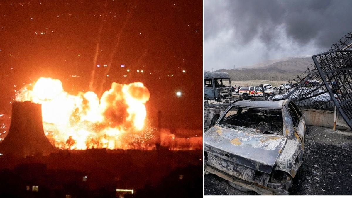 Bombningar och utbrända bilar.