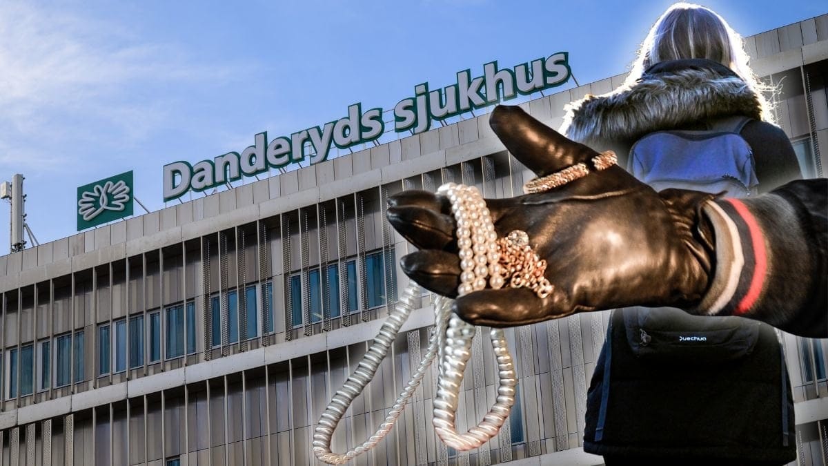 Danderyds sjukhus vädjar nu till patienter och närstående att lämna värdesaker hemma innan sjukhusbesök.