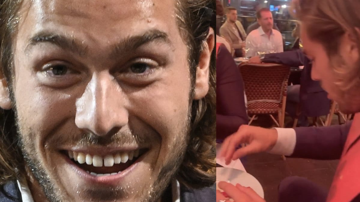 Benjamin Ingrosso vann priset som årets tv-personlighet på Kristallen