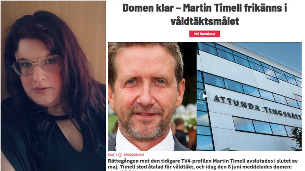 Martin Timell har friats efter misstankarna om våldtäkt