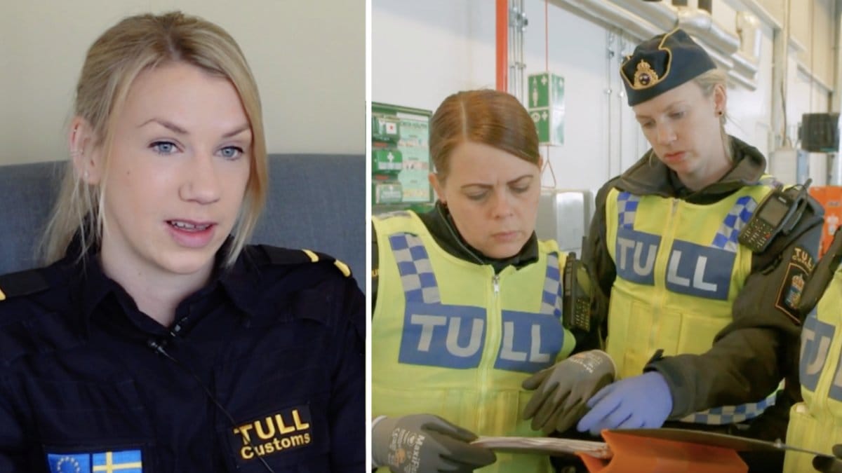 Mimmi är en av tullinspektörerna som syns i Gränsbevakarna Sverige