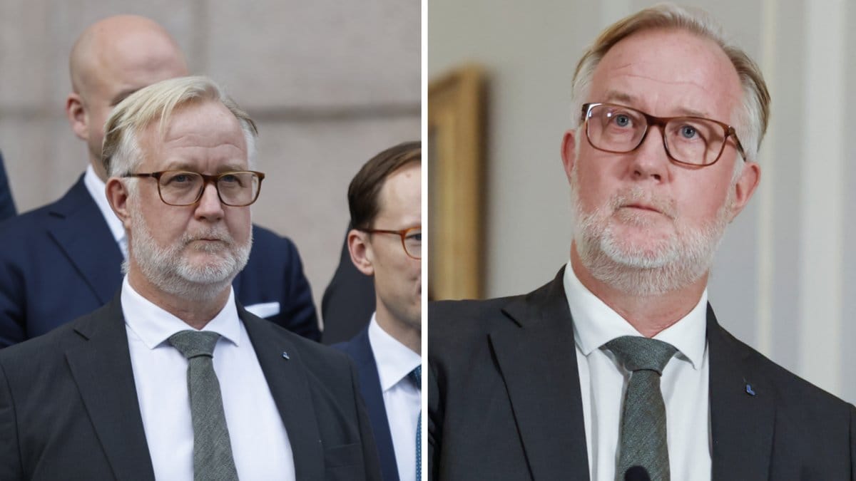 Johan Pehrson, arbetsmarknads- och integrationsminister.