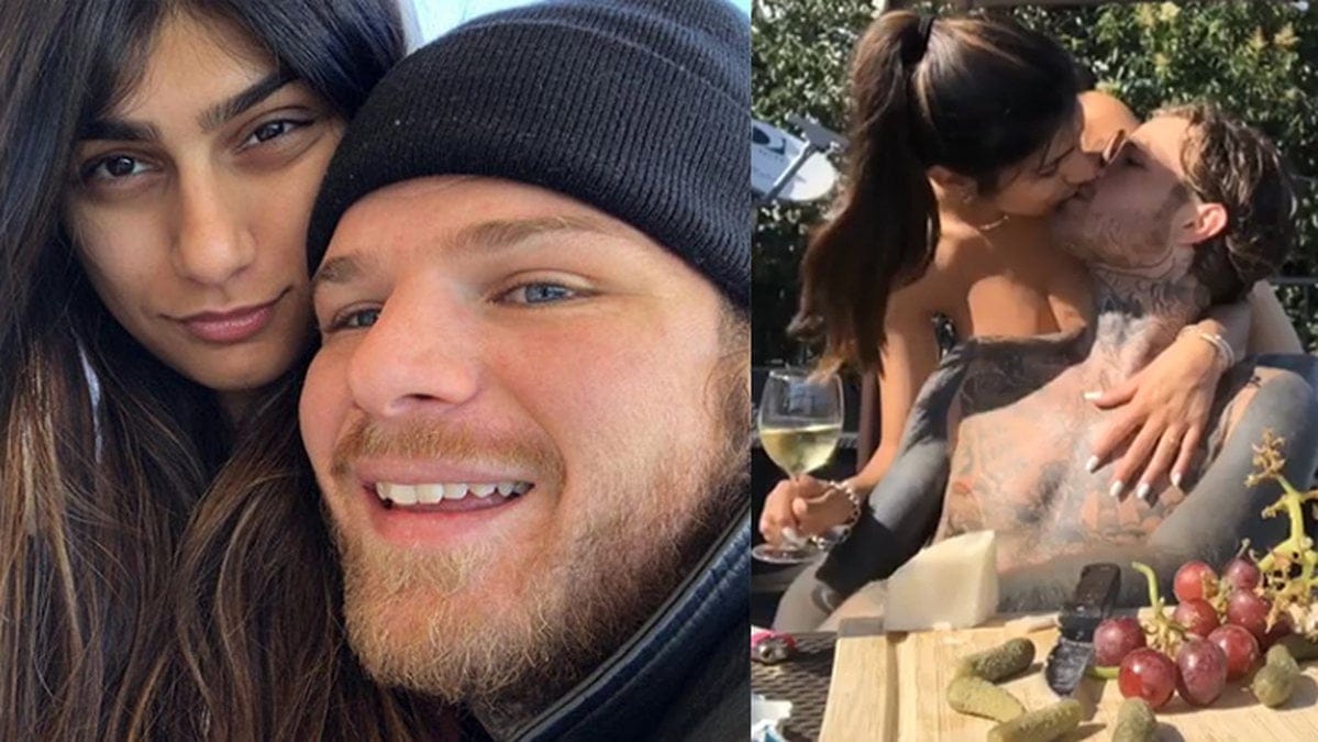 Robert Sandberg och Mia Khalifa berättar om kärleken.