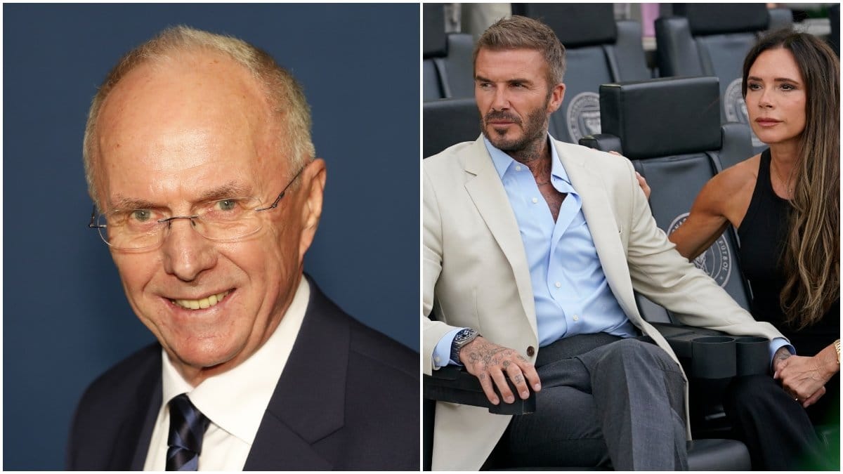 Enligt uppgifter lär David Beckham närvara på Sven-Göran Svennis Erikssons begravning.