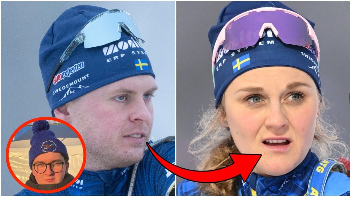 Emil Nykvist berättar om flickvännen Stina Nilssons Vasalopp