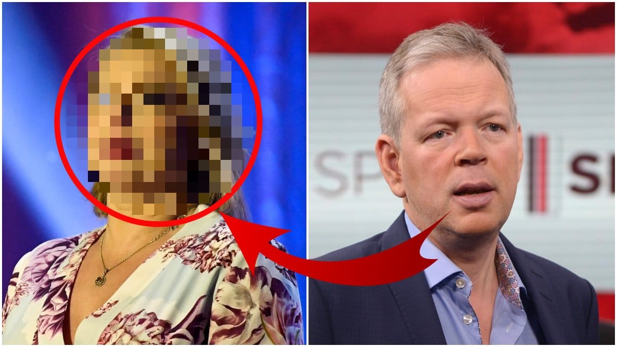 Mats Nyström var tillsammans med kända skådespelerskan