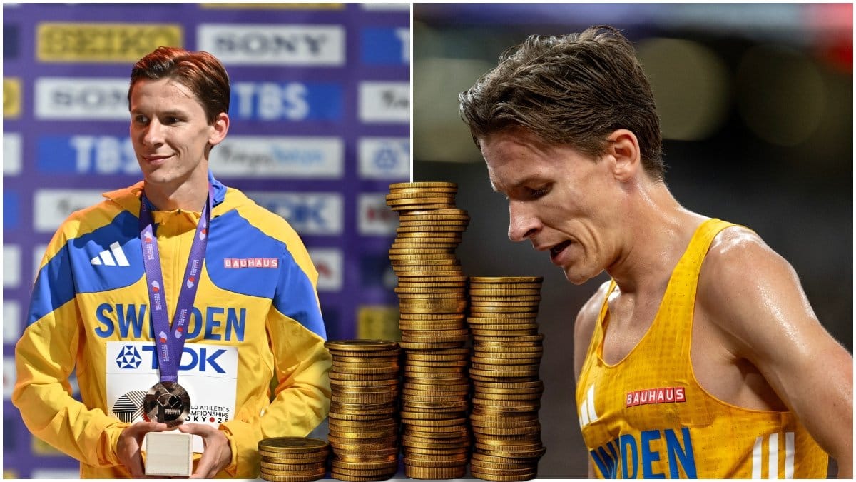 Andreas Almgren i samband med VM i Tokyo