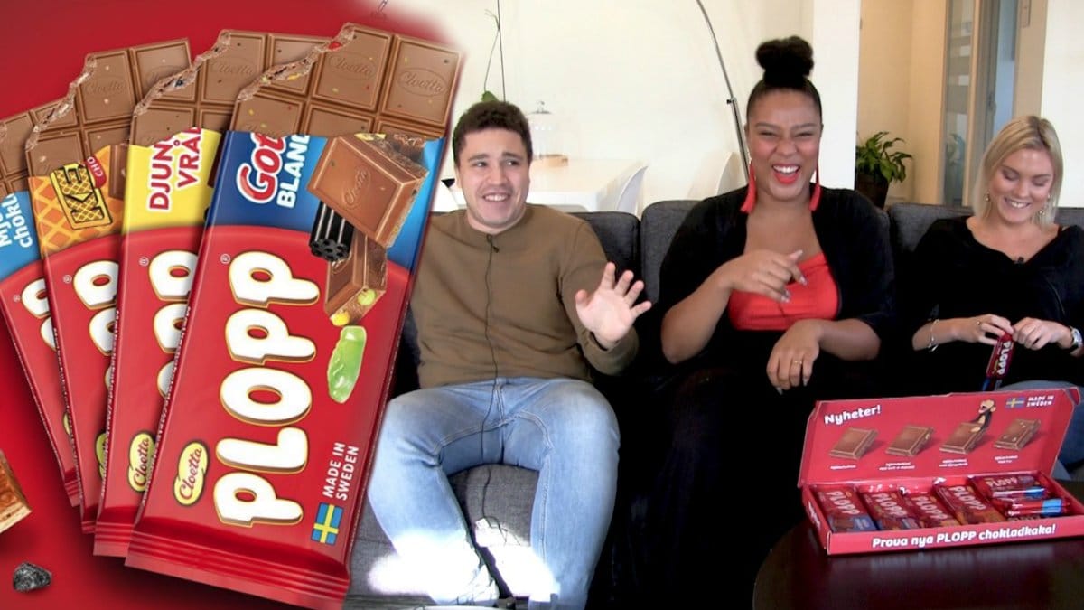 Plopp släpper fyra nya smaker, en innehåller Gott & blandat