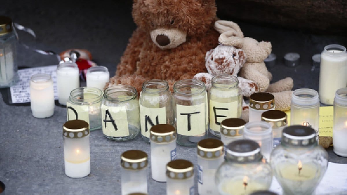 Minnesplats med ljus