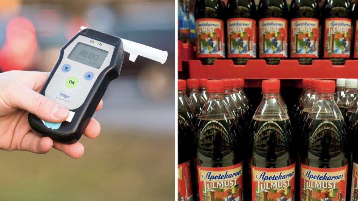 Här får du förklaringen till den mystiska upptäckten i julmusten som ger utslag för alkohol.